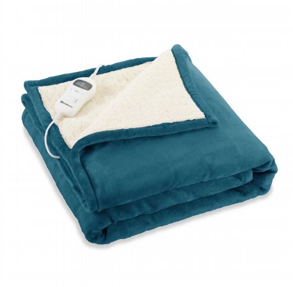 REDIFFUSION COSY DREAM LUXURY ELECTRIC BLANKET TEAL