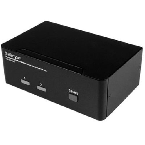 Startech - 2 Port DisplayPort Dual-Monitor KVM - 4K