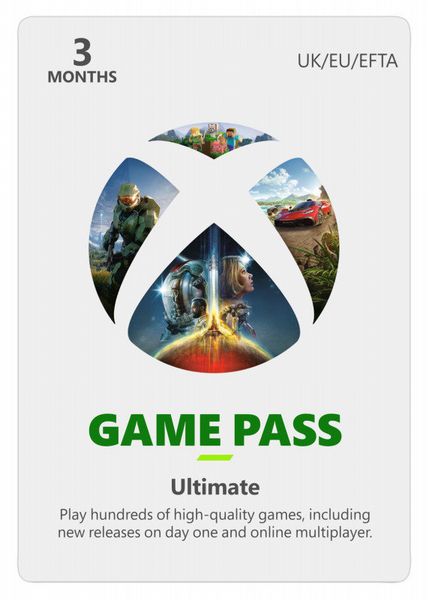 Xbox Game Pass Ultimate 3 Month Membership - Xbox / Windows PC - Digital Download