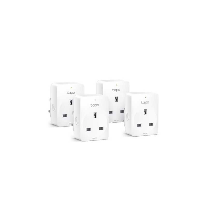 TP-Link - Tapo Mini Smart Wi-Fi Socket (4-Pack)