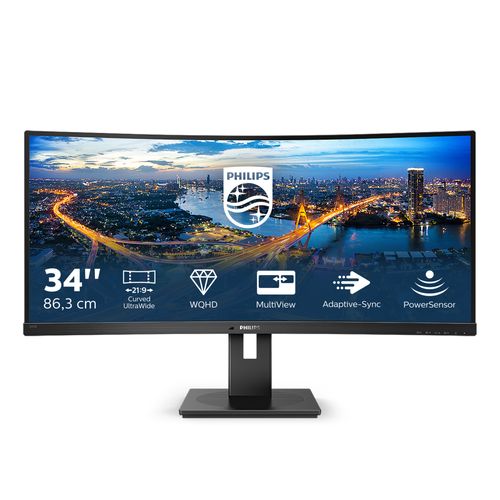 Philips 345B1C 34 INCH Curve WQHD Async MM HA HDMI DP USB