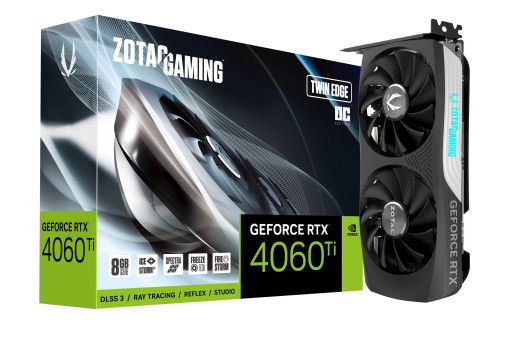 Zotac GAMING Twin Edge OC NVIDIA GeForce RTX 4060 Ti 8 GB Graphics Card