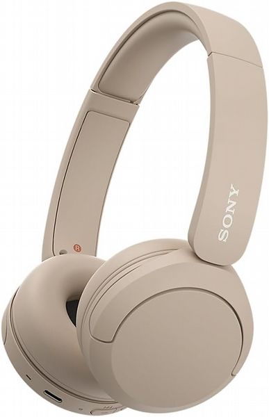 Sony CH520 Wireless Headphones - Beige