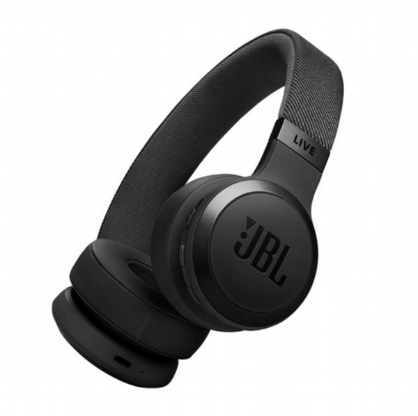 JBL LIVE 670NC, Wireless On-Ear Noise-Cancelling Headphones with Mic, Black