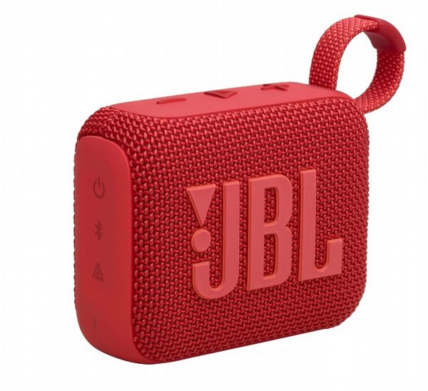 JBL Go 4 Portable Speaker Red