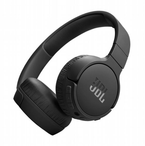 JBL Tune 670NC, On-ear wireless Noice Cancelling headphones, Bluetooth, On-earcup controls, Black