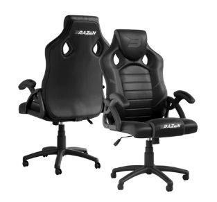 BraZen Puma PC Gaming Chair - Grey