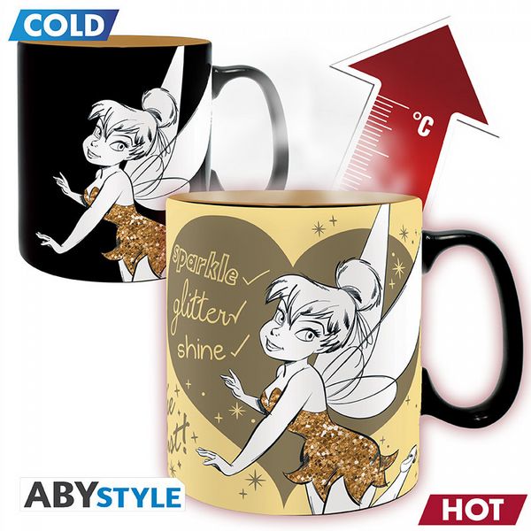 Disney Tinkerbell Sparkle Heat Change Mug