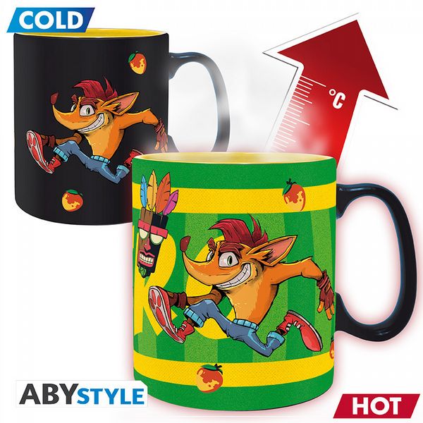 Crash Bandicoot Nitro Heat Change Mug