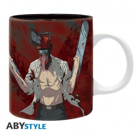 Chainsaw Man Red & Blood Mug	