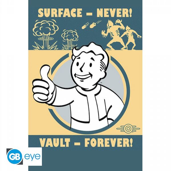 Fallout Vault Forever 61 x 91.5cm Maxi Poster