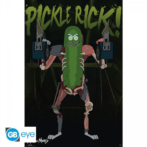 Rick & Morty Pickle Rick 61 x 91.5cm Maxi Poster