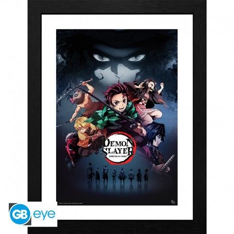 Demon Slayer Slayers 30 x 40cm Framed Collector Print