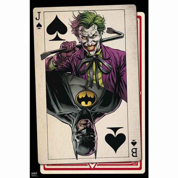 DC Comics Batman The Joker Playing Cards 61 x 91.5cm Maxi Poster