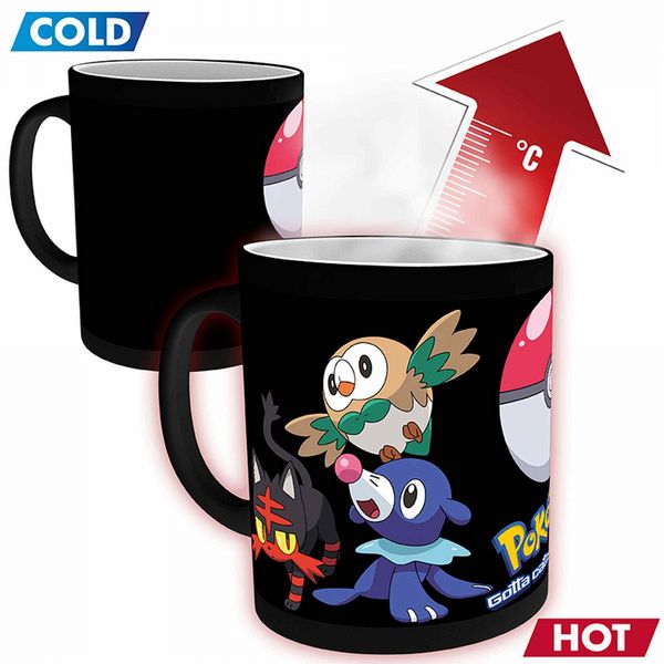 Pokmon Catch Em All Heat Change Mug