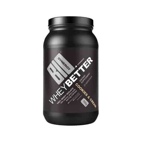 BIO-SYNERGY - Whey Better 100% Protein - Cookies & Cream - 2.25Kg - vegetarian