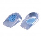 TULIS POLAR BEARS GEL HEEL CUPS - CLEAR/BLUE