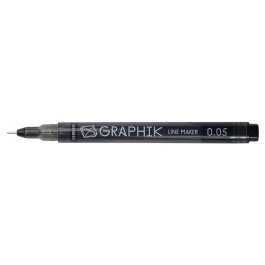 Derwent: Graphik Line Maker Pen: Black