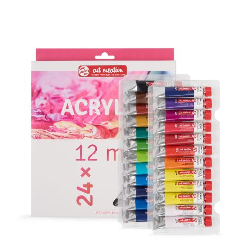 Royal Talens : Art Creation : Acrylic Paint : 12ml : Set of 24