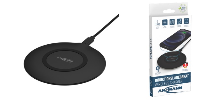 Ansmann WiLine 15R Wireless Charger