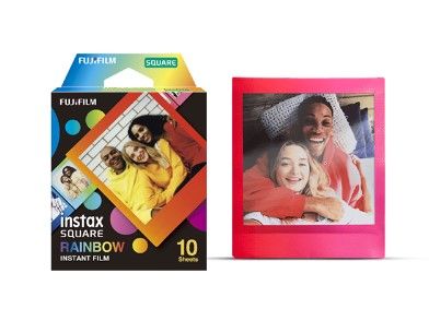 Fuji Instax Square Film - Rainbow Frame (10)