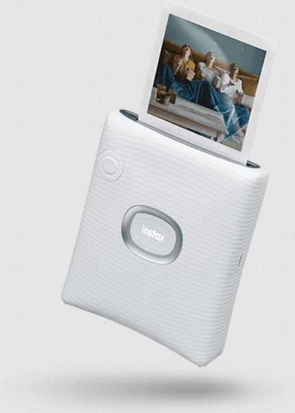 Fuji Instax Link Square Printer - Ash White