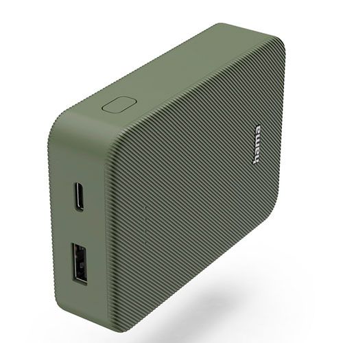 Hama Colour 10, 10000mAh Fast Charge Powerbank - Green