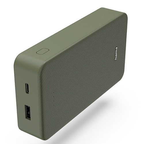 Hama Colour 20, 20000mAh Fast Charge Powerbank - Green