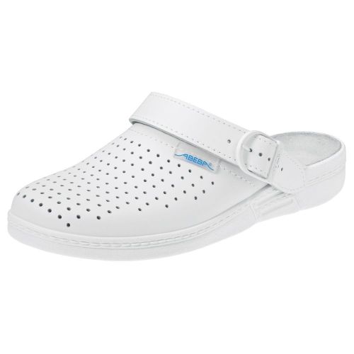 The Original Abeba shoe  perforated (white)