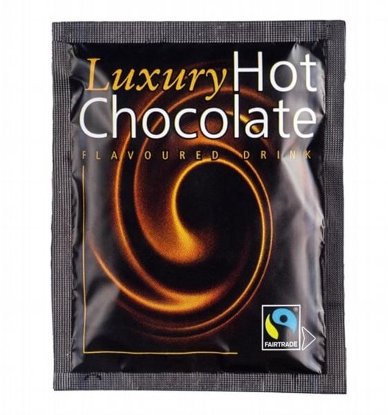 Nutshell FairtradeHotChocolateSachets25g (Pack of 100)