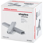 Office Depot Chrome Staples 24/6 - Box of 5000