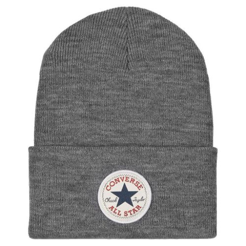 Converse Chuck Patch Beanie - Heather Grey