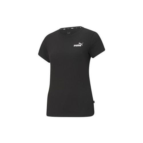 Puma Womens ESS Small Logo Tee  - Black