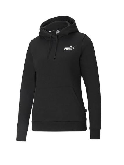 Puma Womens ESS Small Logo Hoodie - Black