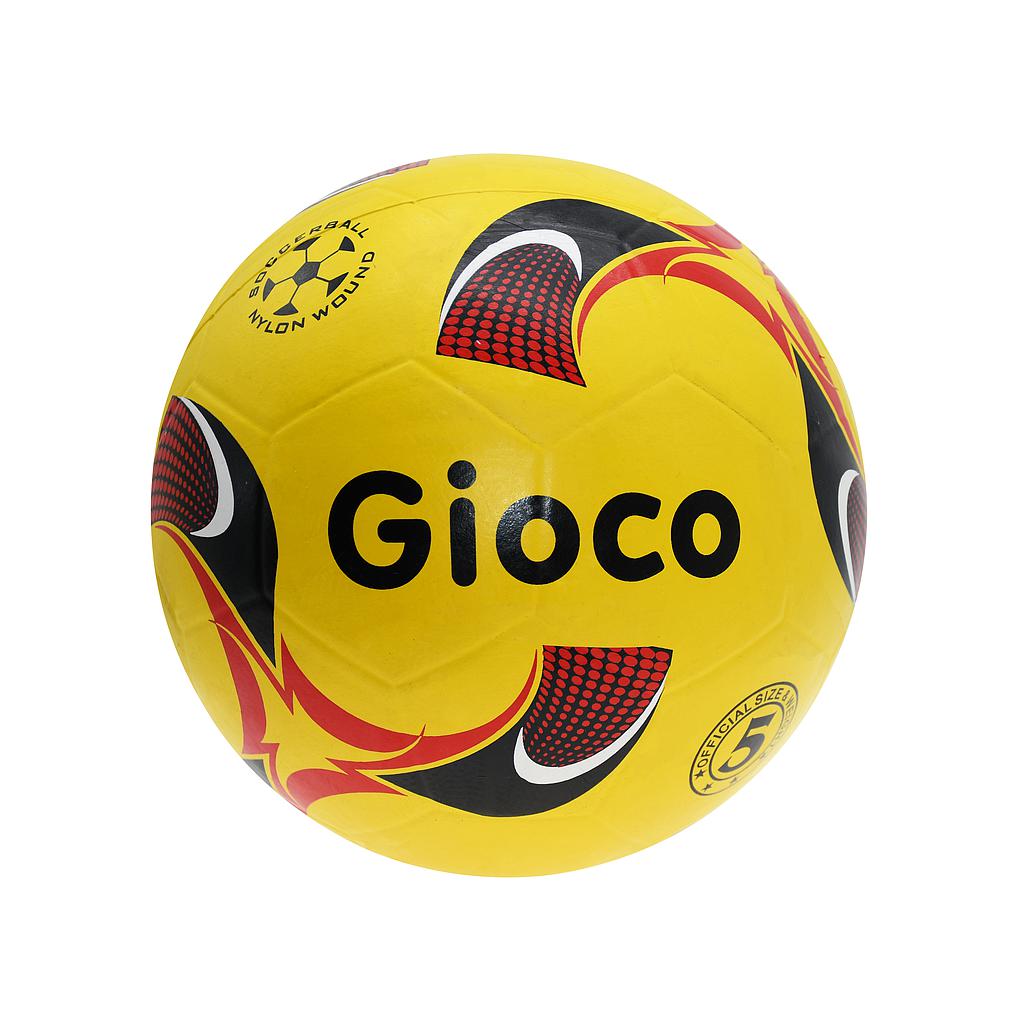 Gioco Moulded Football - Yellow - Size 5