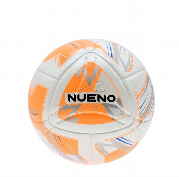 Precision Nueno FIFA Quality Pro Match Football 2024 (White/Fluo Orange/Blue/Silver, 4)